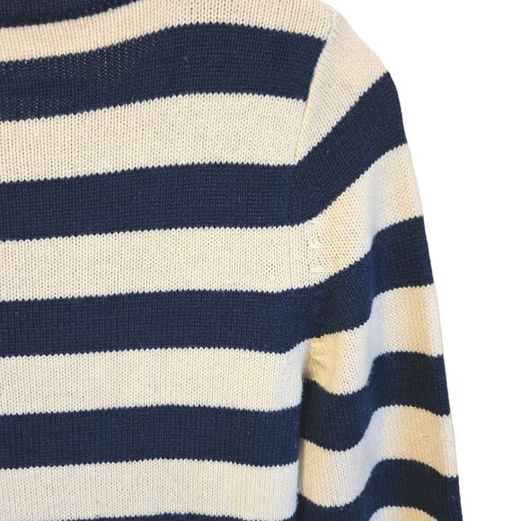 Athleta Cashmere Sweater Backcountry Striped Sweater XSmall - Picture 8 of 8